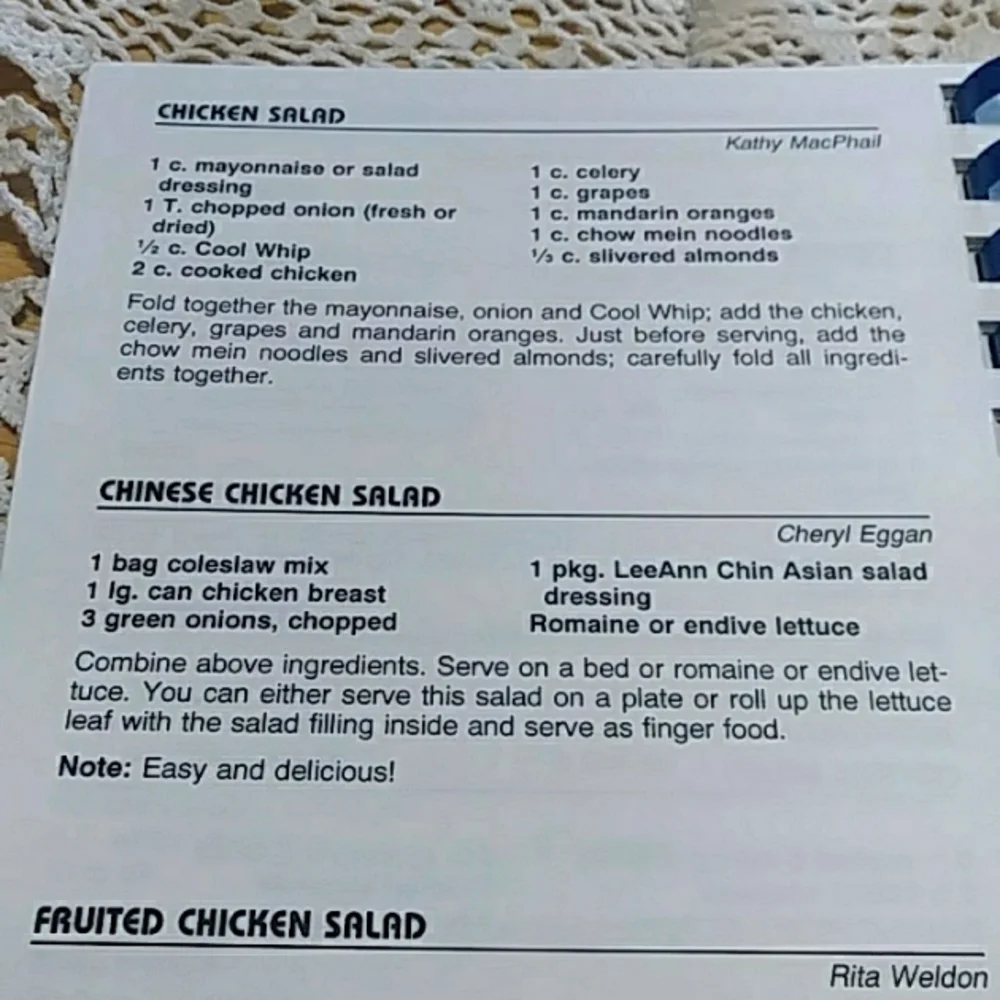 Grace Manor Minneapolis Cookbook, Seasoned with Grace